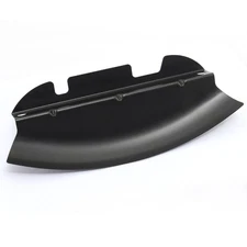 Black Steel Lower Wind Deflector Fork Cover for Harley Road King FLHR/I 2014-22