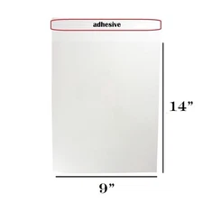 100pc Clear Flat Re-Sealable Food Grade Cellophane OPP Bags for Multi Uses