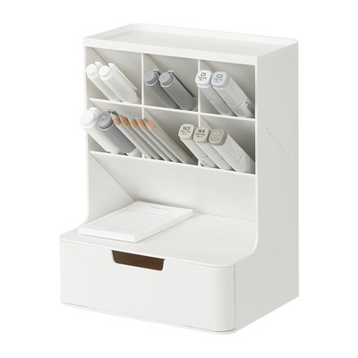 Hive Desk Organizer   Vertical 6-Compartment, Full-drawer Storage   Space-Sav...