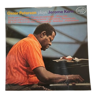 Oscar Peterson Plays Jerome Kern Vinyl LP MFP 5212 Stereo Jazz Piano 1958