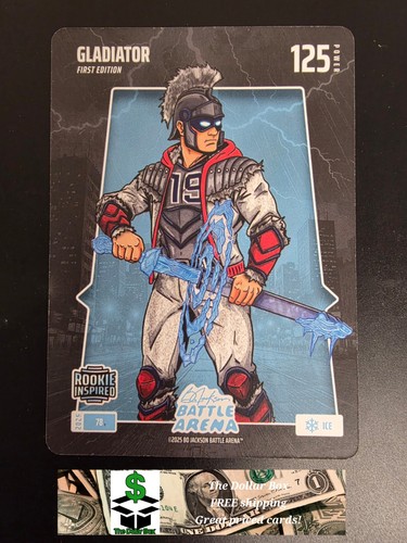 2026 Bo Jackson Battle Arena Gladiator Roman Anthony RC ICE Card 78