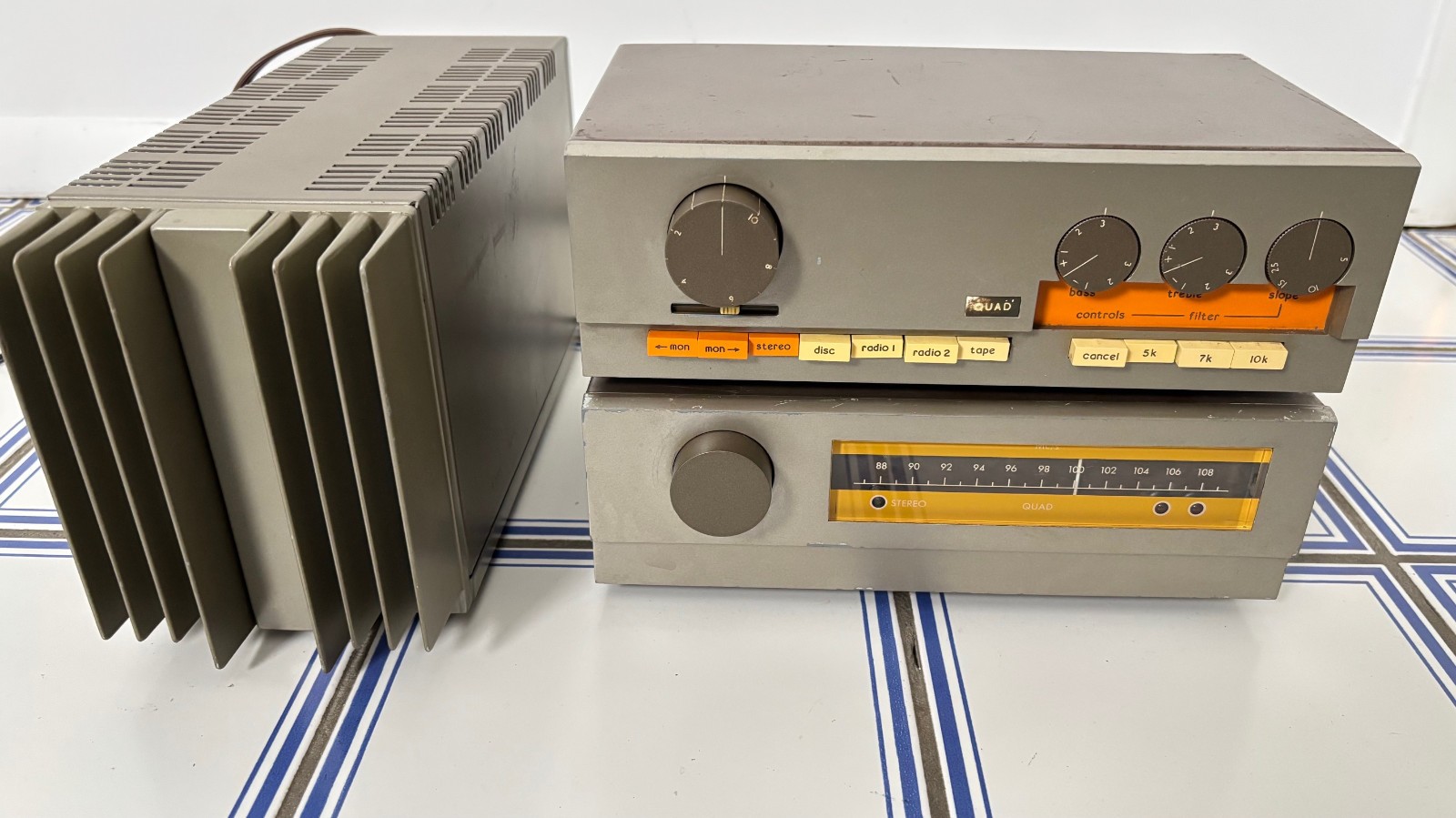 Quad quad-fm vintage audio equipment - eBay listing photo 2