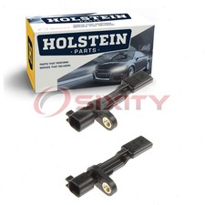 2 pc Holstein Rear ABS Wheel Speed Sensors fo...