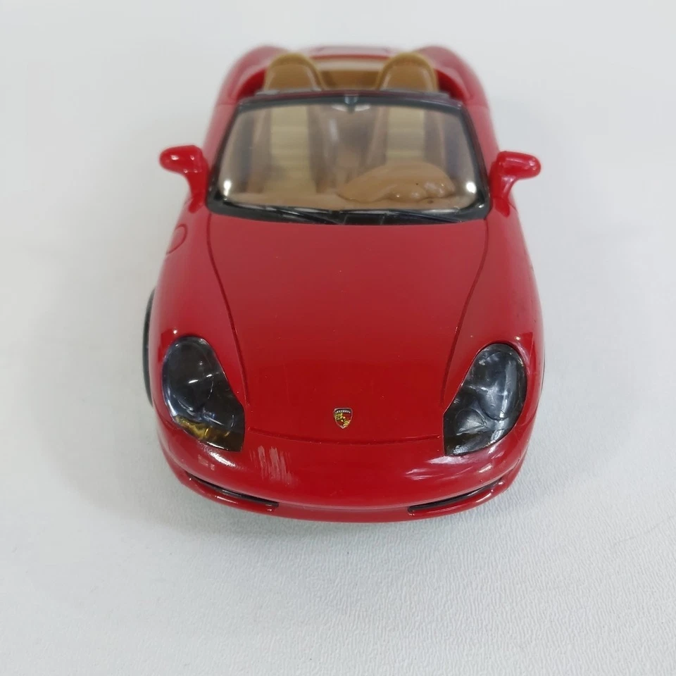 Radio Shack Toymax Porsche Boxster Remote Control Car 2000 NO REMOTE USED 1:24 - Image 4 of 4