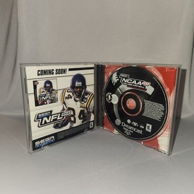 NCAA College Football 2K2 (SEGA Dreamcast, 2001) Authentic CIC Tested Great