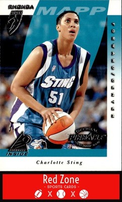 1997 Pinnacle Inside WNBA - #11 Rhonda Mapp NM Set Break.