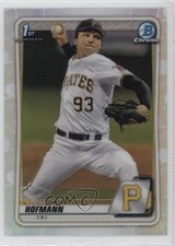 2020 Bowman Draft Chrome Refractor Logan Hofmann #BD-160 fv8
