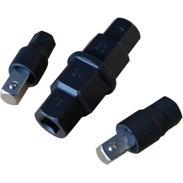 Stecknuss JMP Achse 132Mm SW12 / 14 / 17 / 19 / 22 / 24Mm-image