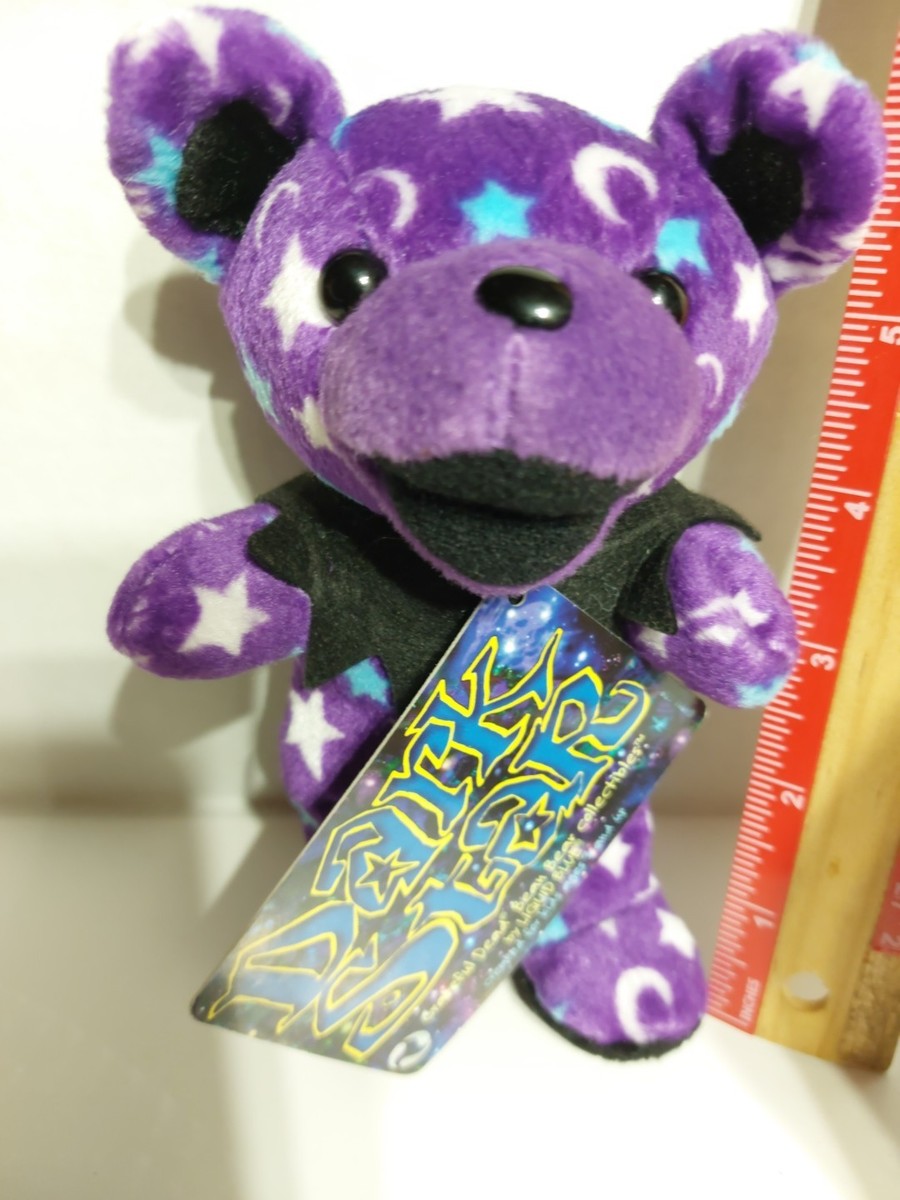 Grateful Dead Bean Plush Bear Collectible by Liquid Blue Grateful Dead Bean Plush Bear Collectible by Liquid Blue
