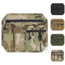 KRYDEX Tactical Organizer Panel Hook Backed Admin EDC Pouch Holder Lightweight