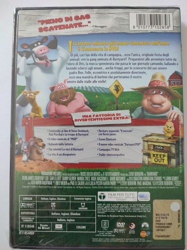 BARNYARD IL CORTILE Nickelodeon DVD NUOVO SIGILLATO RARISSIMO INTROVABILE - Foto 2 di 2