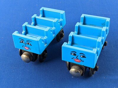 ADA and JANE (1997) FIRST EDITION Vintage Thomas Wooden Trains 1990s RARE