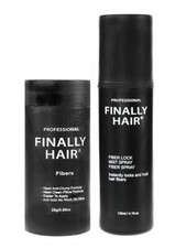 28G HAIR FIBER BOTTLE  4.1 OZ. SPRAY FINALLY HAIR LOSS CONCEALER POWDER FILLER