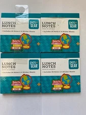 4 packs Pen+Gear Lunch Notes 24 Notes 4 Sticker Sheets / pack