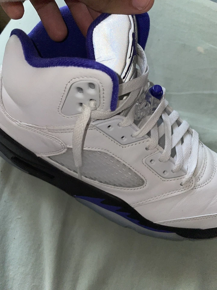 Talla 10.5 - Jordan 1 V.2 Low Dark Concord Foto 3 de 4
