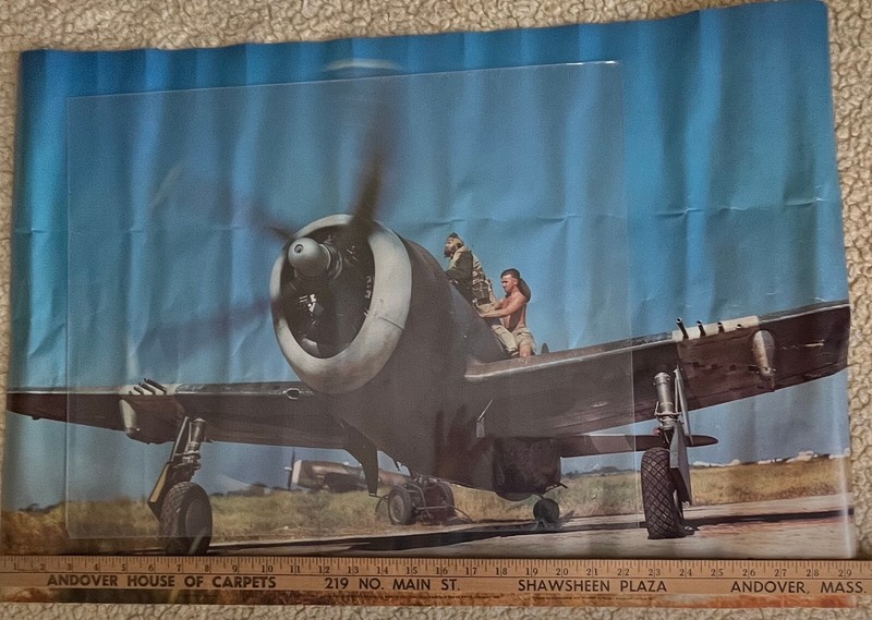 Republic Thunderbolt II in Burma 29 x 20 Poster-1945 reproduction