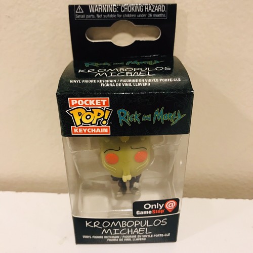 Funko Pop Rick and Morty Krombopulos Michael Blips and Chitz Gamestop
