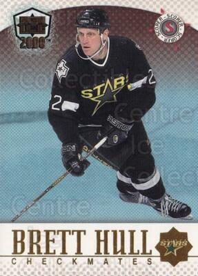 1999-00 Dynagon Ice Checkmates American #8 Brett Hull, Michael Peca