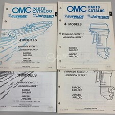 Esploso parti ricambi cod. 433775 motori fuoribordo Evinrude/Johnson 4 HP 2T