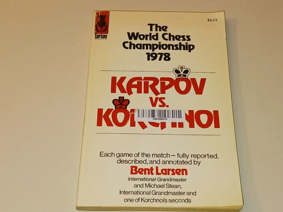 The World Chess Championship 1978: Karpov vs Korchnoi PaperbackVintage Rare - Image 2 of 4