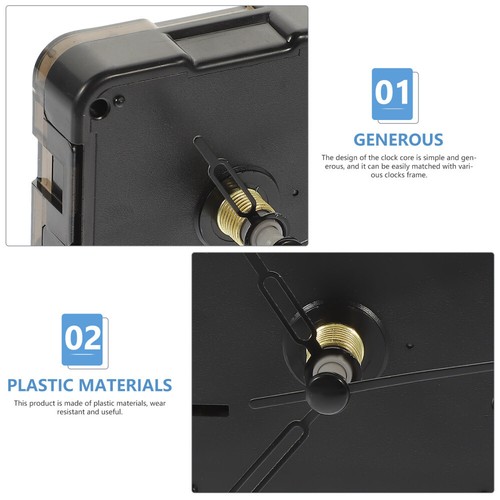 2 Sets Clock Parts Clock Movement Clock Mechanism And Clock Hands Kits Home DIY - 第 2/12 張圖片