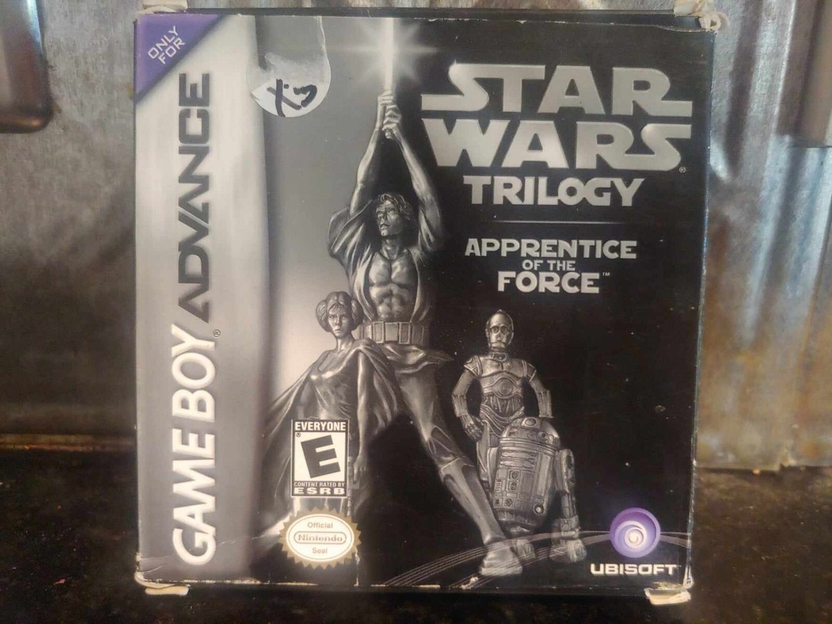 STAR WARS TRILOGY Apprentice of the Force GBA Game Boy