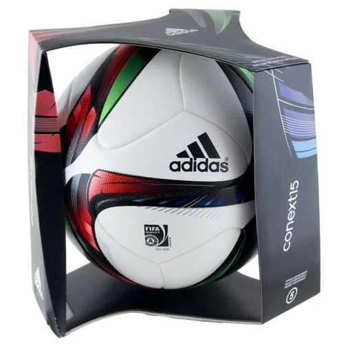 Adidas Matchball Conext15 FIFA Spielball OMB Fußball weiß neu Gr. 5 + Box