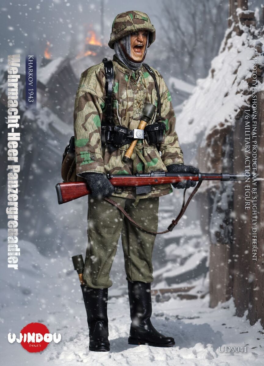UJINDOU UD9041 German Army Panzergrenadier Kharkov 1943 1/6 UJINDOU UD9041 German Army Panzergrenadier Kharkov 1943 1/6