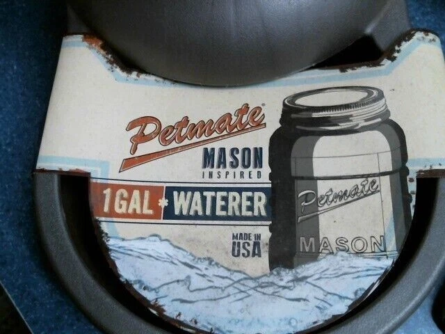 Regadora para mascotas inspirada en tarro de albañil Petmate 533620, 2,5 galones Foto 4 de 4