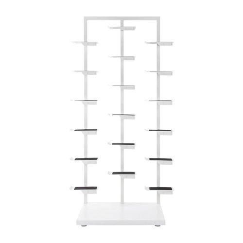 18 Pairs Capacity Floor Standing Steel Shoe Organizer Stand Shoe Display Shelf - Picture 5 of 9