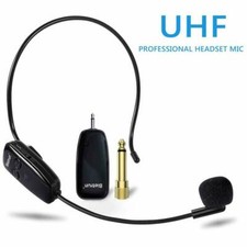 Microfonos Profesionales Inalambricos Professional Recargables Diadema Estudio