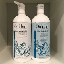 Ouidad Curl Quencher Moisturizing Shampoo Conditioner 33.8 oz /1L