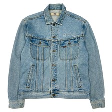 Vintage Lee X Industrial Light And Magic Denim Jacket With Embroidered Logo -