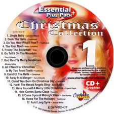 Karaoke d+G 462 Chartbuster Christmas Collection 6 disc in Case With song List 