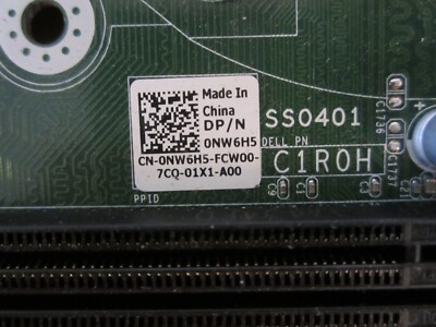 Dell OptiPlex 7050 Small Form Factor SFF Motherboard NW6H5 0NW6H5