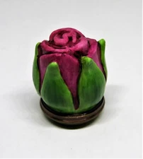 HALCYON DAYS ENAMEL BOX - ROSE BONBONNIERE - WORDSWORTH QUOTE - ANNIVERSARY