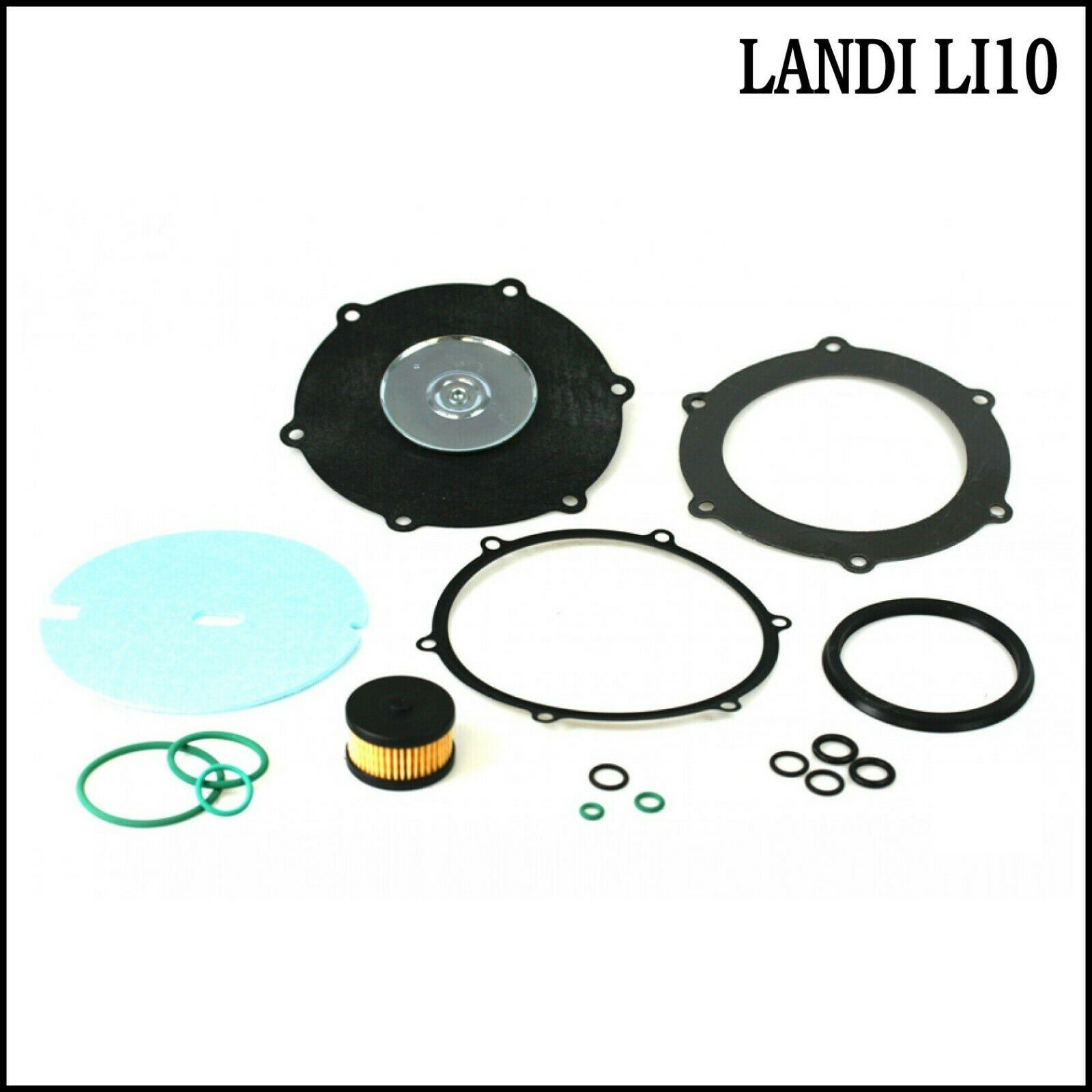 Kit Riparazione Riduttore GPL Landi LE98/LSE98/L80E - Guarnizioni E Diaframma - Foto 13