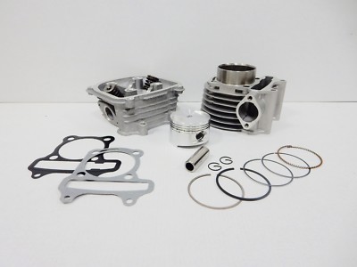 k3LEON　ジーベン90缶 GY6 150cc 57mm ENGINE KIT CYLINDER & NON-EGR HEAD SCOOTER ATV KART