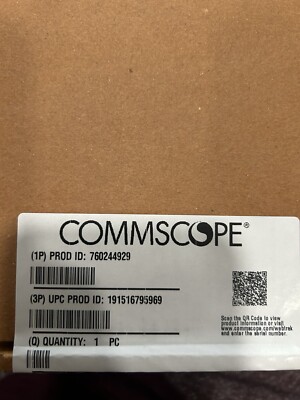 Commscope 760244927 / G2-SP-24LCX-PT Splice Cassette, 24LC, OM4 Sealed