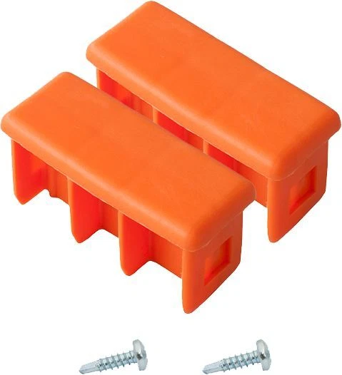 Kopfstopfen 64 x 25 mm orange 2 Stück Krause 211200 für MONTO Sprossenleitern - Bild 2 von 4