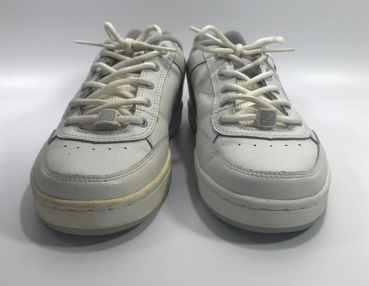 Vans white leather court sneakers sale