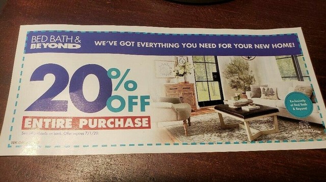 bed bath and beyond in store coupon 2015