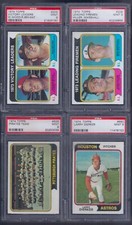 PSA 9 1974 Topps #205 1973 Victory Leaders Wilber Wood Ron Bryant ONLY! READ