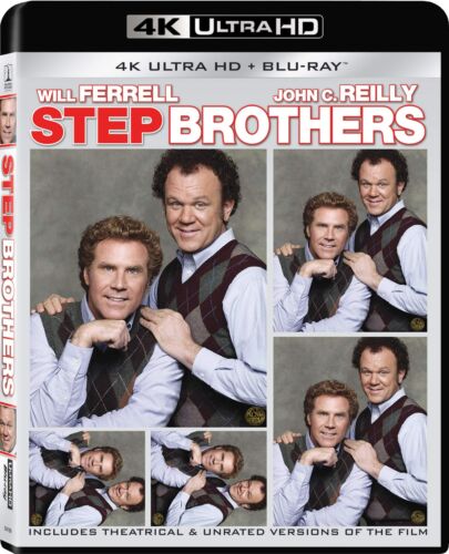 Step Brothers (4K UHD Blu-ray) Will Ferrell John Reilly Adam Scott (US IMPORT) - Picture 1 of 1