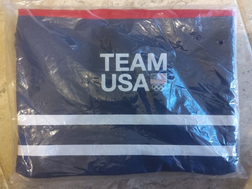 New, Sealed Team USA Red, White and Blue Canvas Olympics Beach Bag