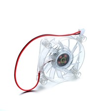 1X Silent Cooler Small Clear PC Fan for Computer Cooling DC 5V 0.21A 60 60 12mm