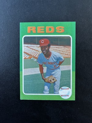 Tom Hall Reds 1975 TOPPS MINI #108 TOM HALL CIN REDS—“BLACKLESS” VAR—SUPER RARE💥 ...
