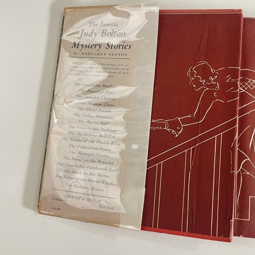 JUDY BOLTON MYSTERY The Midnight Visitor by Margaret Sutton HC/DJ 1939 - Picture 5 of 11
