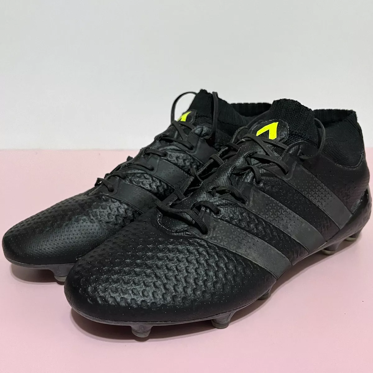 ACE 16.1 FG S76471 Blackout Soccer Cleats Size 8.5 | eBay