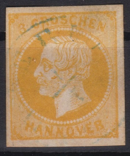 == Ad Hannover Mi. 16a Blue Stamp K1, Cat. ==